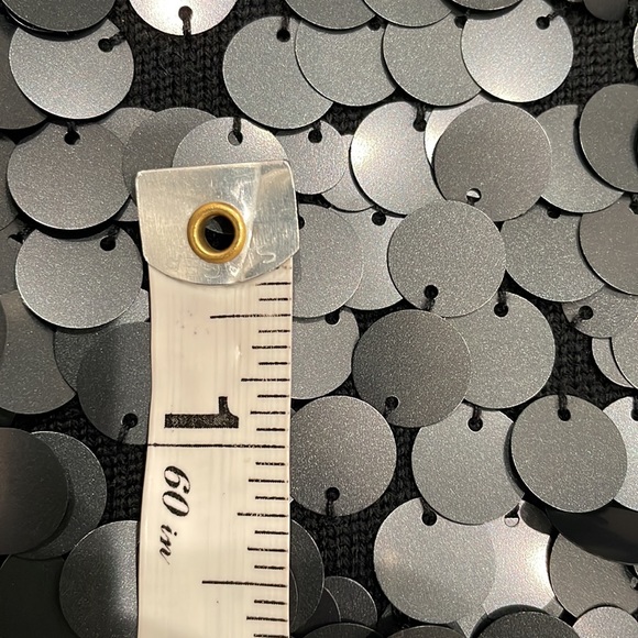 J. Crew sequin Paillette merino wool cardigan w zipper - Picture 15 of 17